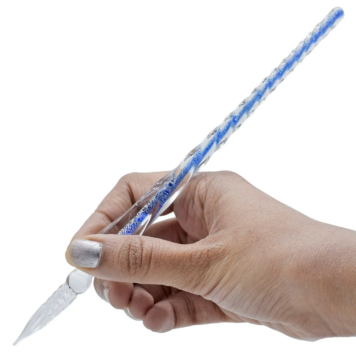 Crystal Fountain Pen Gift Box With 5 Pcs Ink JB19-B