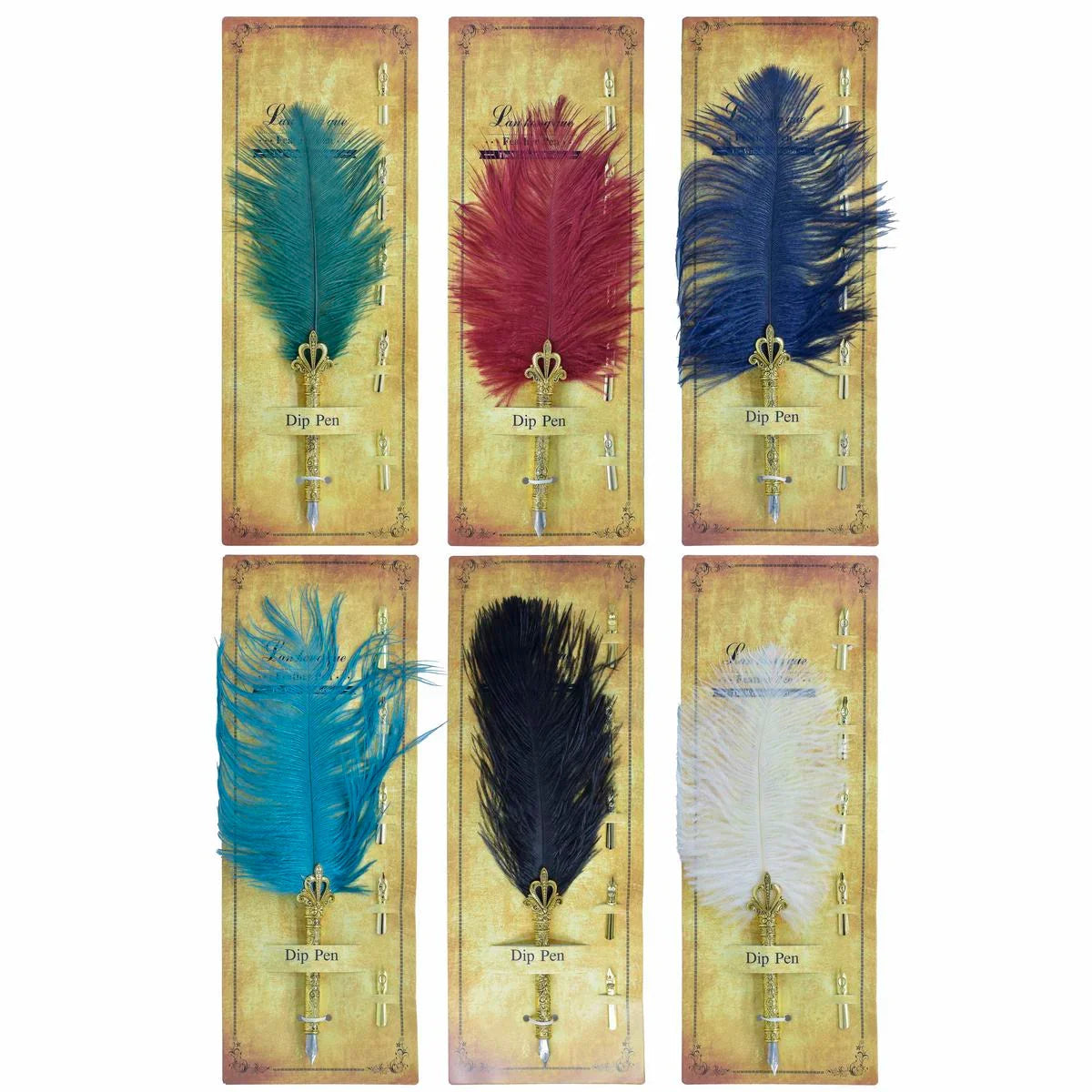 Feather Picok Fountain Pen Card Peking JB19-I