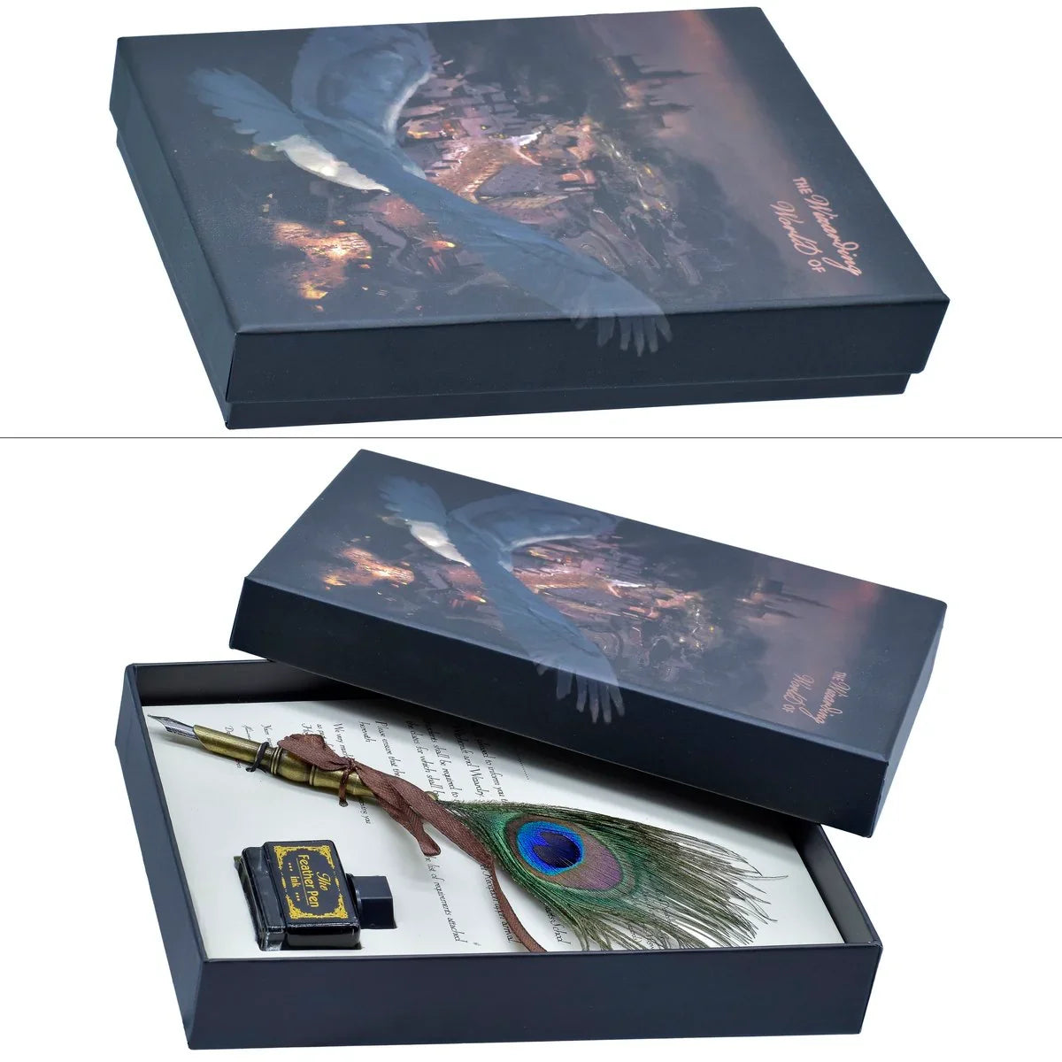 Feather Picok Fountain Pen Gift Box With JB19-J