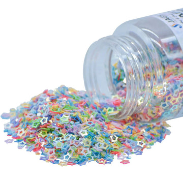Jags Craft Sequins Multi Colour 20GMS Star 4MM JDSM11
