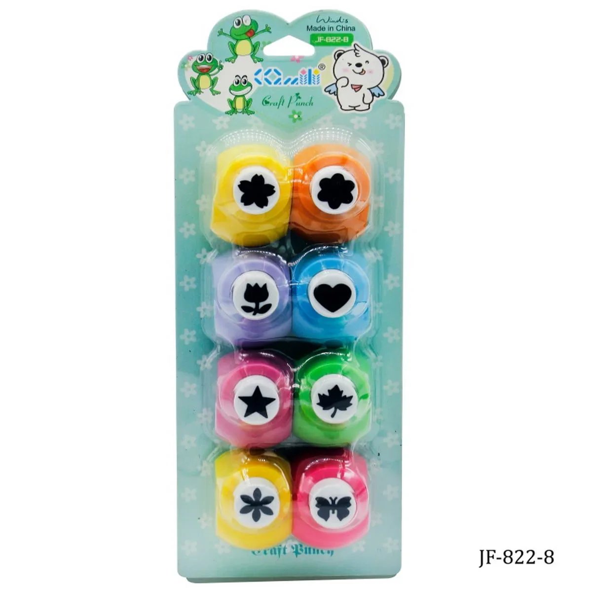 Craft Punch Set Of 8 Pics JF-822-8