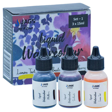 Jags Liquid Watercolour Set Of 3 Pics JLWS01