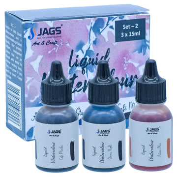 Jags Liquid Watercolour Set Of 3 Pics JLWS02