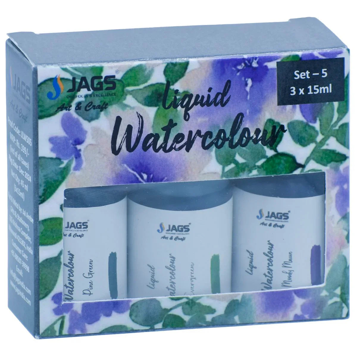 Jags Liquid Watercolour Set Of 3 Pics JLWS05