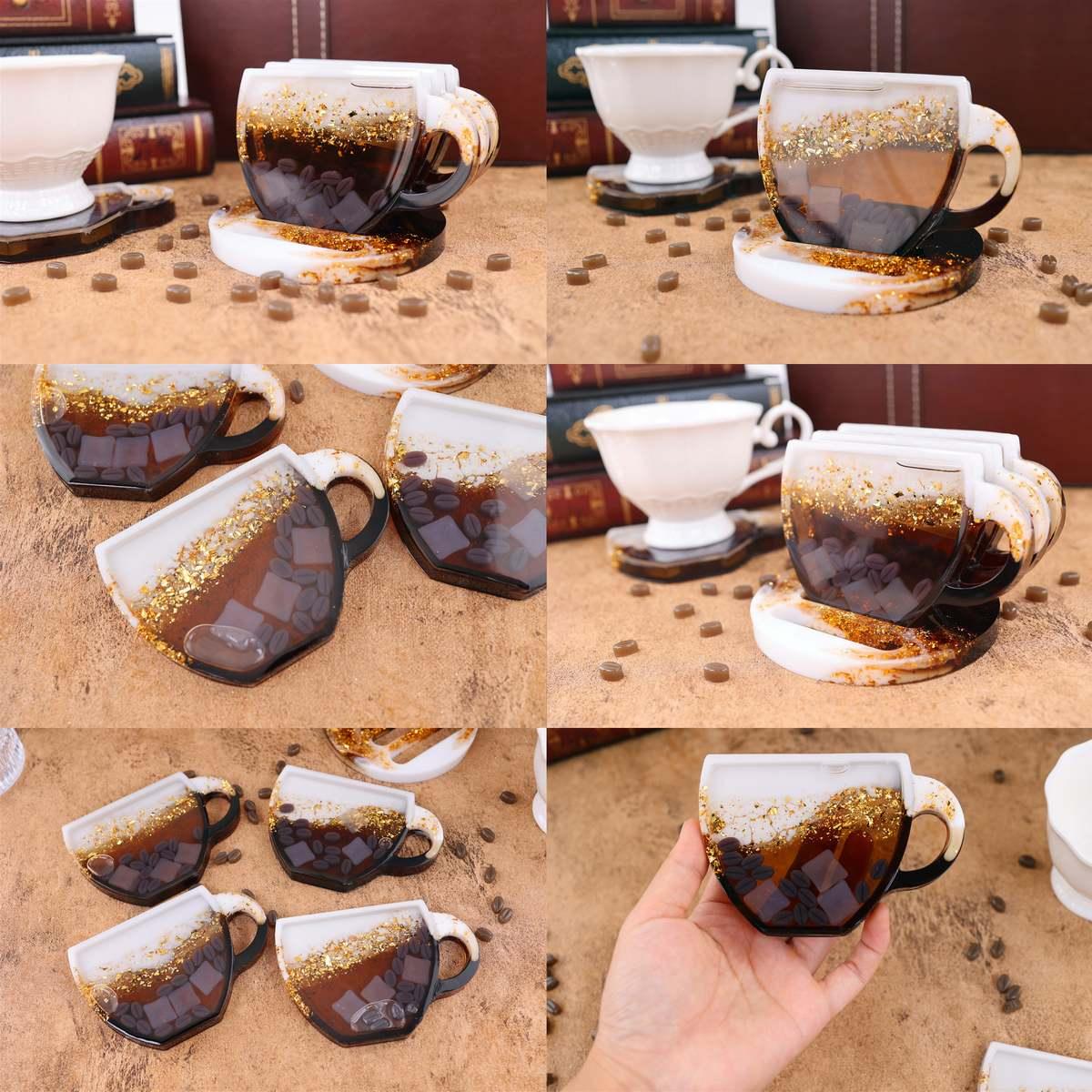 Jags Silicone Mould Coffee Cup Coaster JSM126