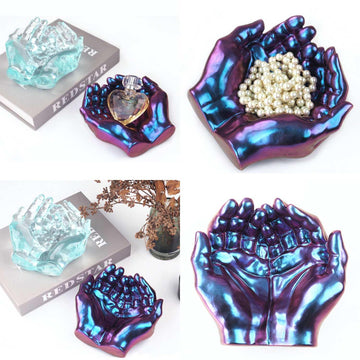 Jags Silicone Mould Hand Shaped Tray JSM132