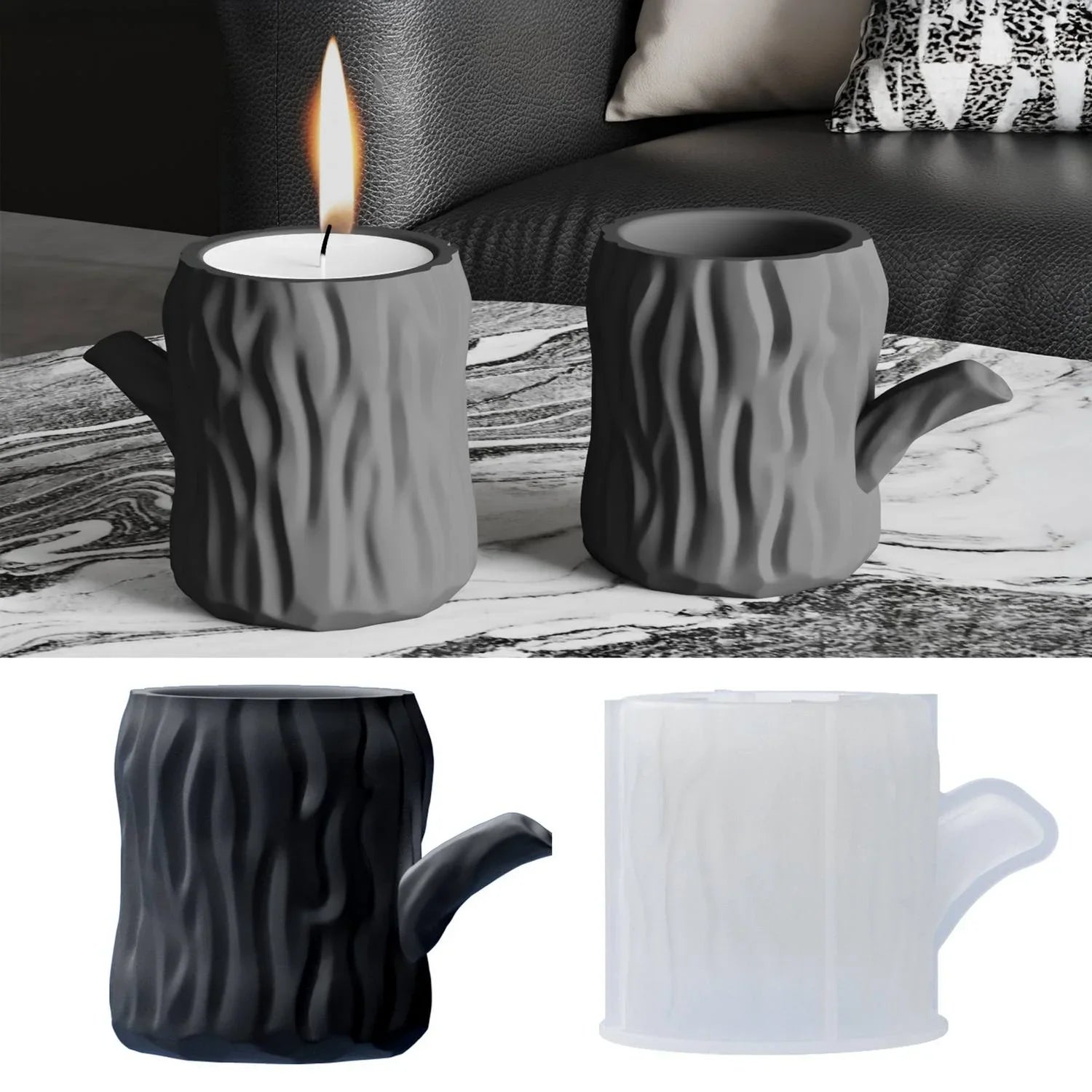 Jags Silicone Mould Candle Pot Making JSM13