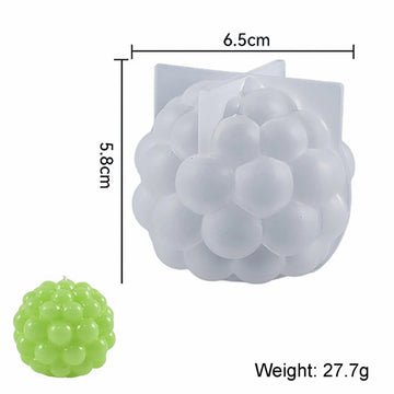 Jags Silicone Mould Bubbles Candle Making JSM15