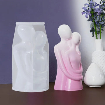 Jags Silicone Mould Couple Candle JSM181
