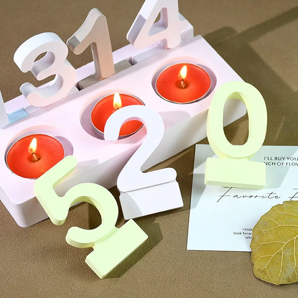 Jags Silicone Mould 3 Candel Holder Pot JSM27