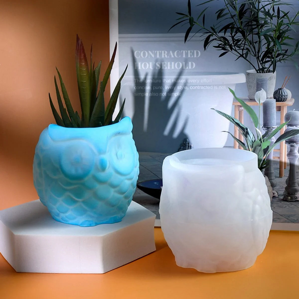 Jags Silicone Mould Flower Pot JSM38