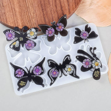 Jags Silicone Mould Butterfly Shape Keychain Design JSM4