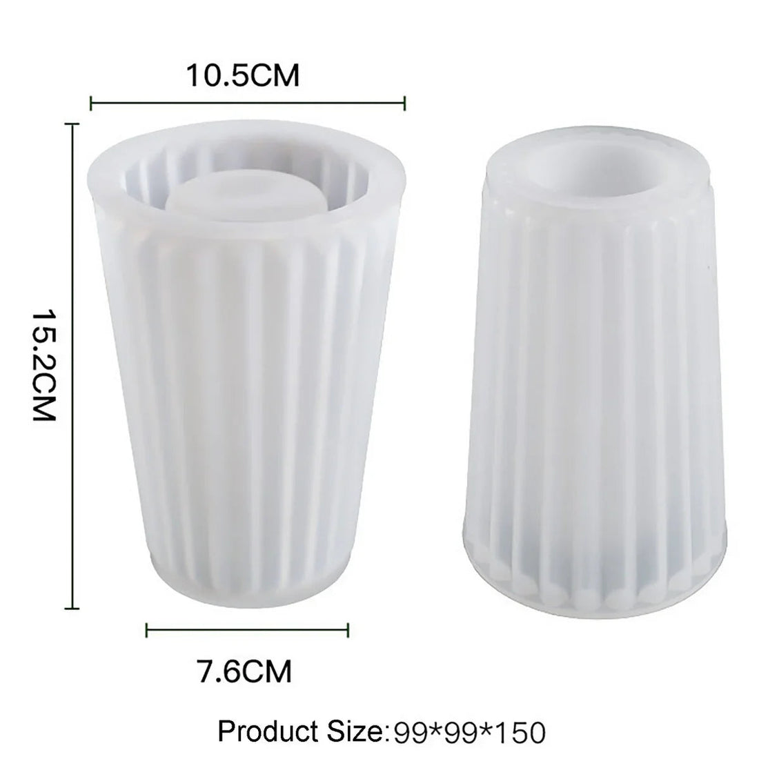 Jags Silicone Mould Big Flowr Pot JSM45