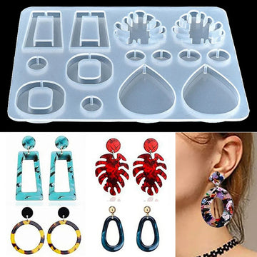 Jags Silicone Mould Earring Design JSM59