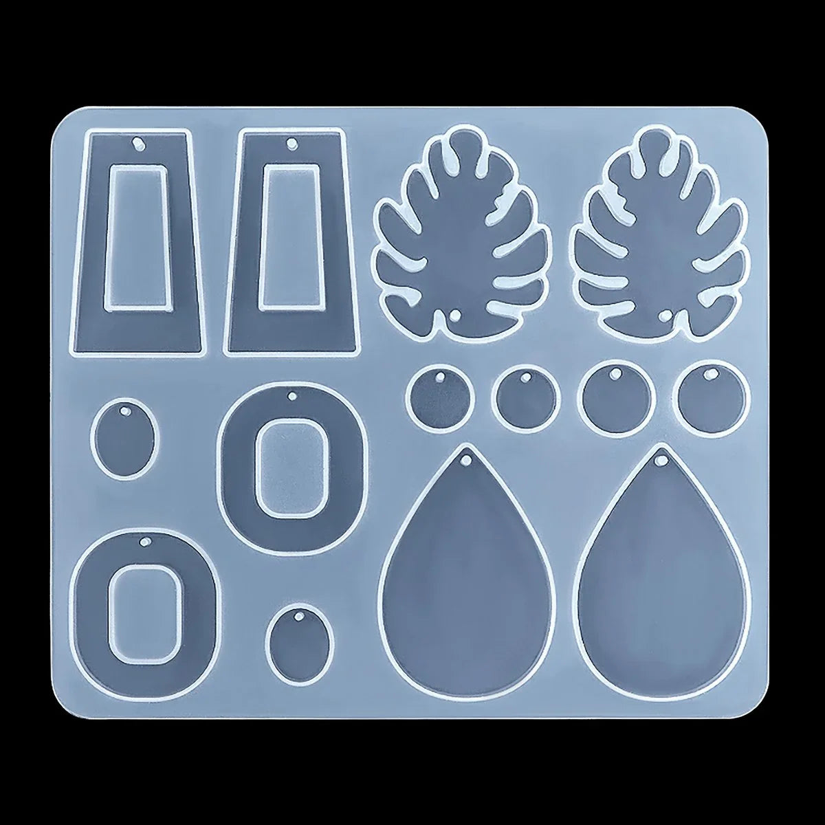 Jags Silicone Mould Earring Design JSM59