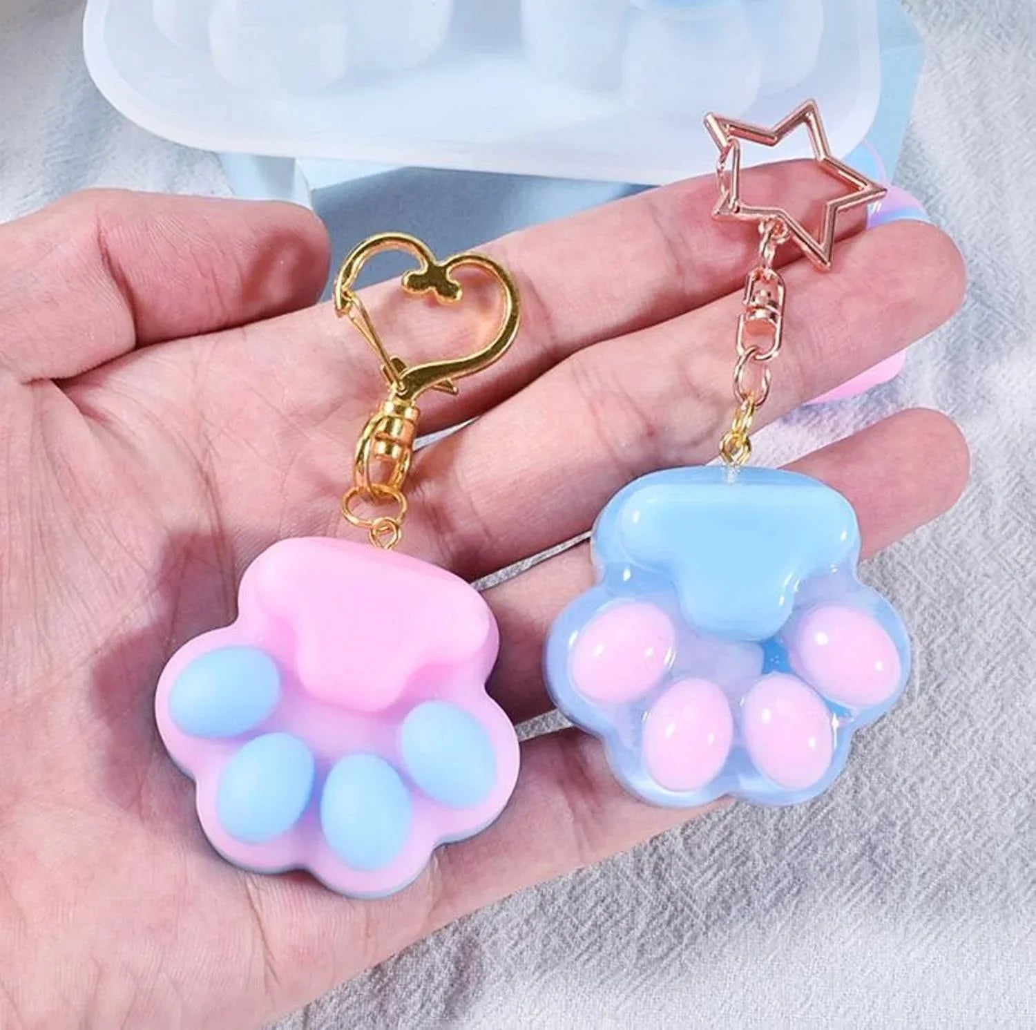 Jags Silicone Mould Dog Foot Paw JSM60