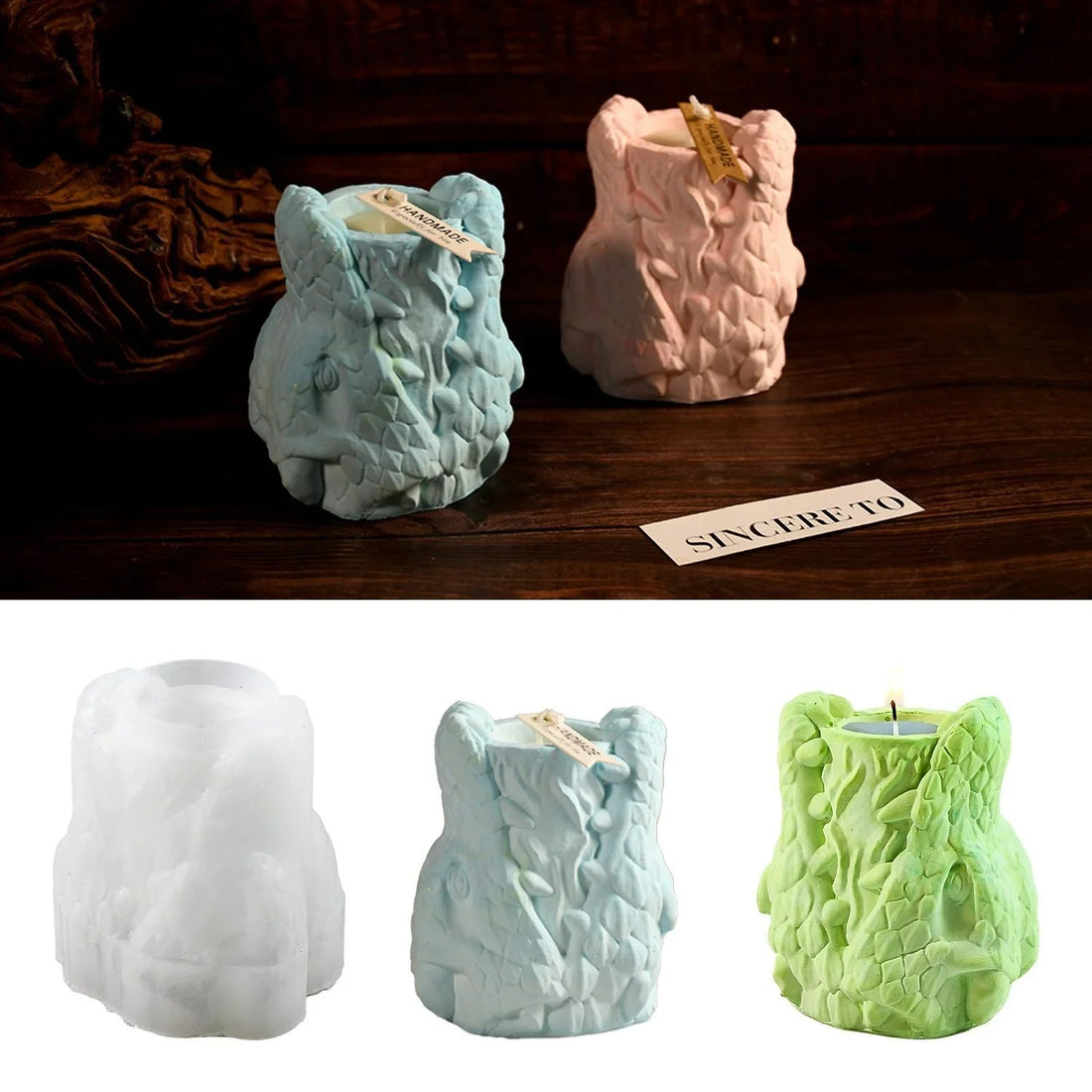 Jags Silicone Mould Candel Pot JSM84