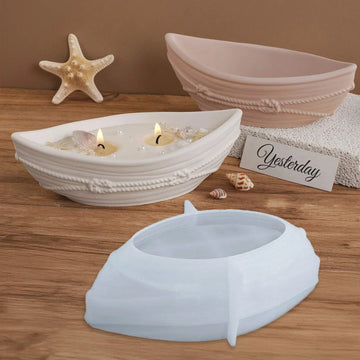 Jags Silicone Mould Boat Candle Pot JSM85