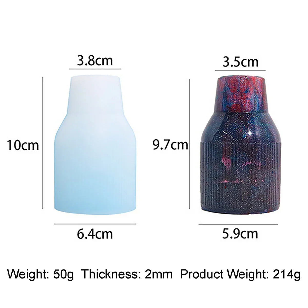 Jags Silicone Mould Flower Pot JSM91