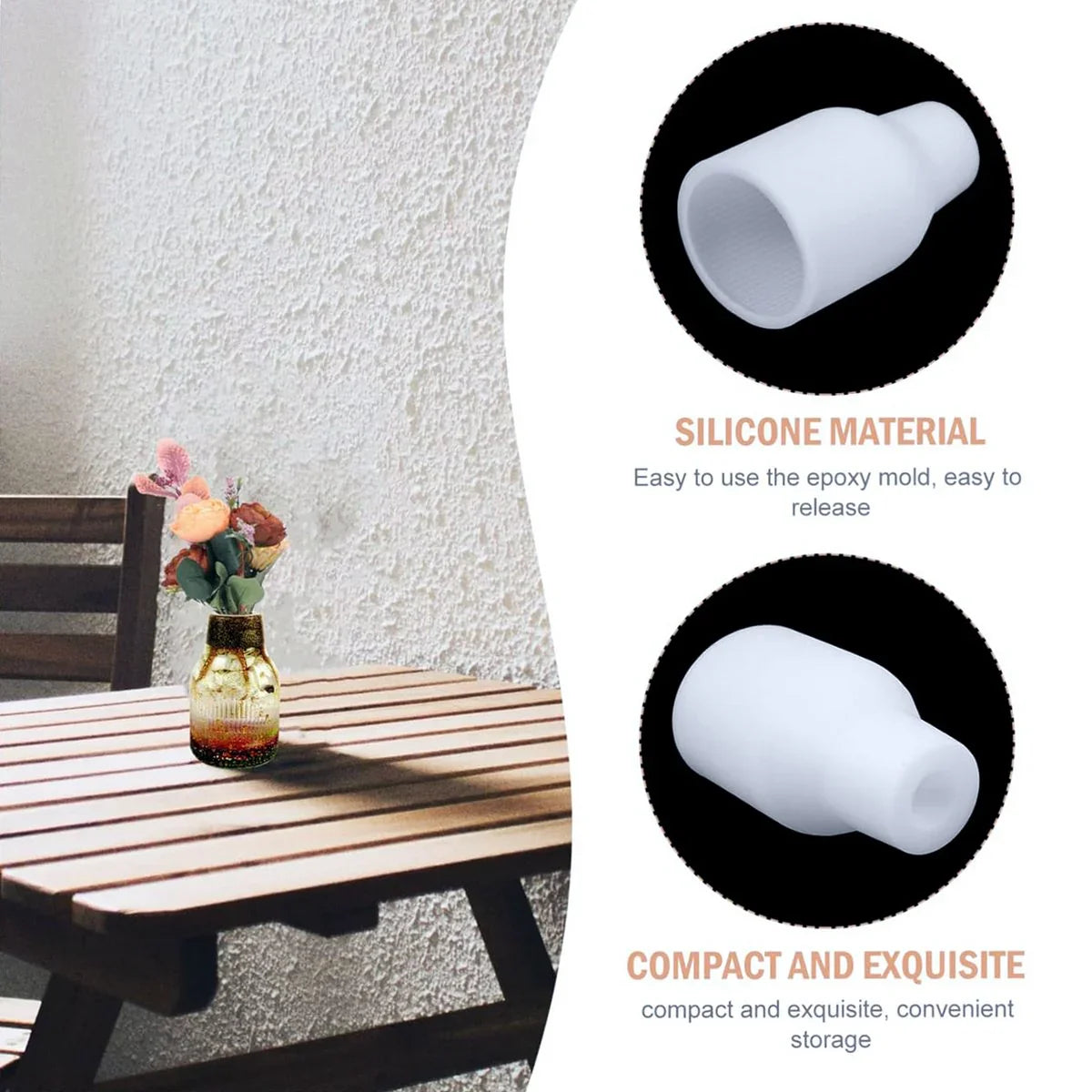 Jags Silicone Mould Flower Pot JSM91