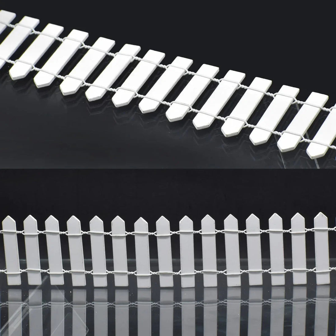 Model Farmhouse Border Big White 90CMX5.5CM LB-RAIL4