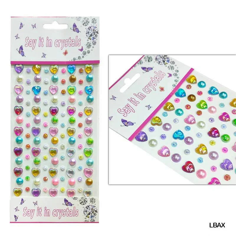 Neon Heart Design Sticker (Lbax)