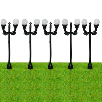 Miniature Model Street Lamp Light 5pcs LD-2