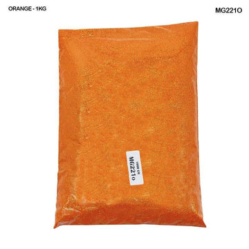 Mg221O Neon Glitter Powder Orange 1Kg