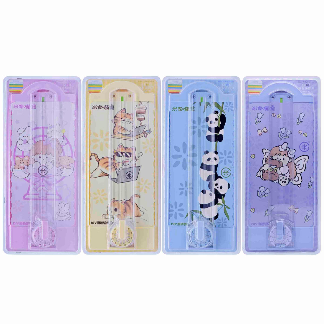 Paper Cutter Knife With Scale Big 12in1 MM-12