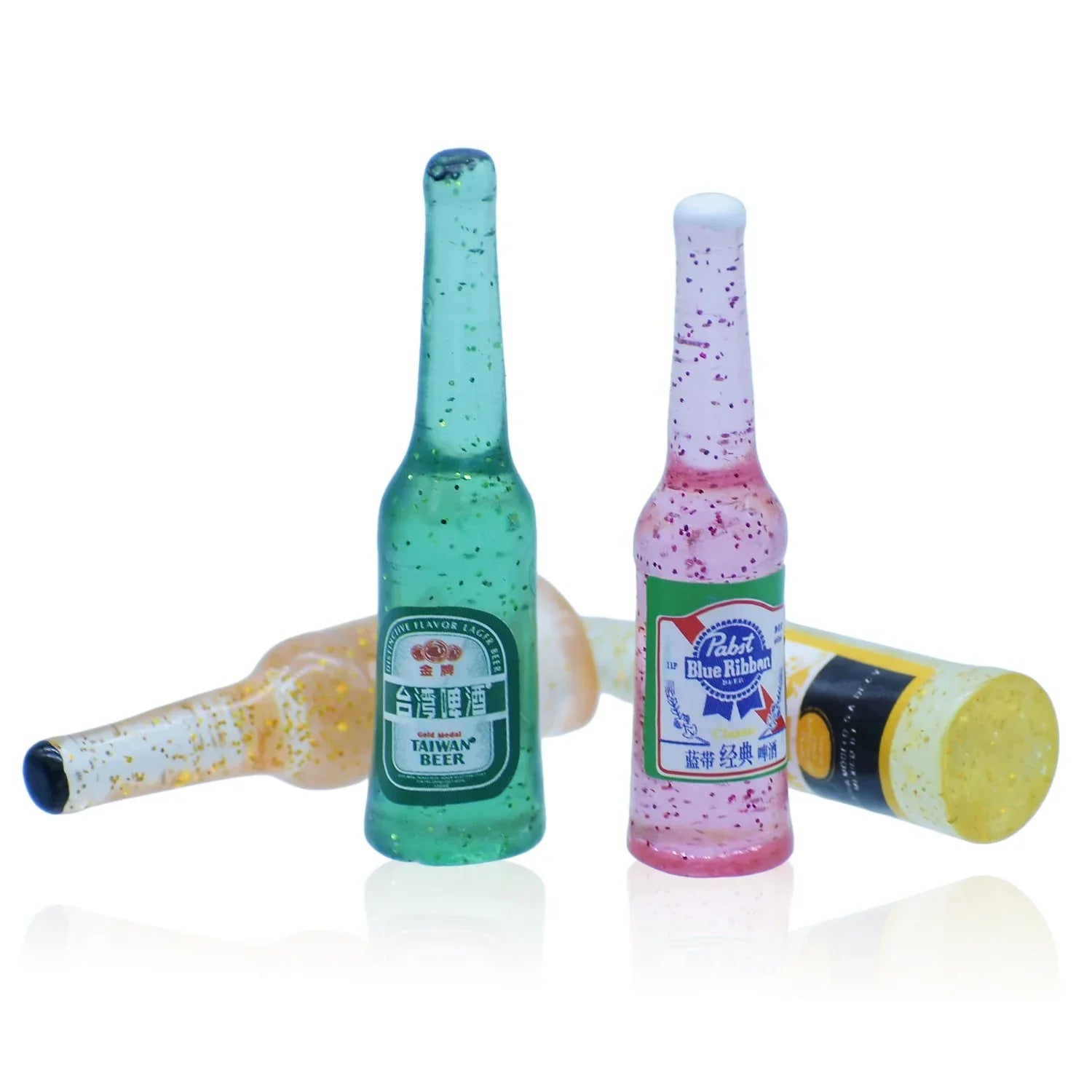 Miniature Model Wine Bottles Set 10 Pics MMA102