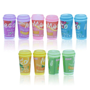 Miniature Model Friut Jellies Bottles Set 10 Pics MMA104