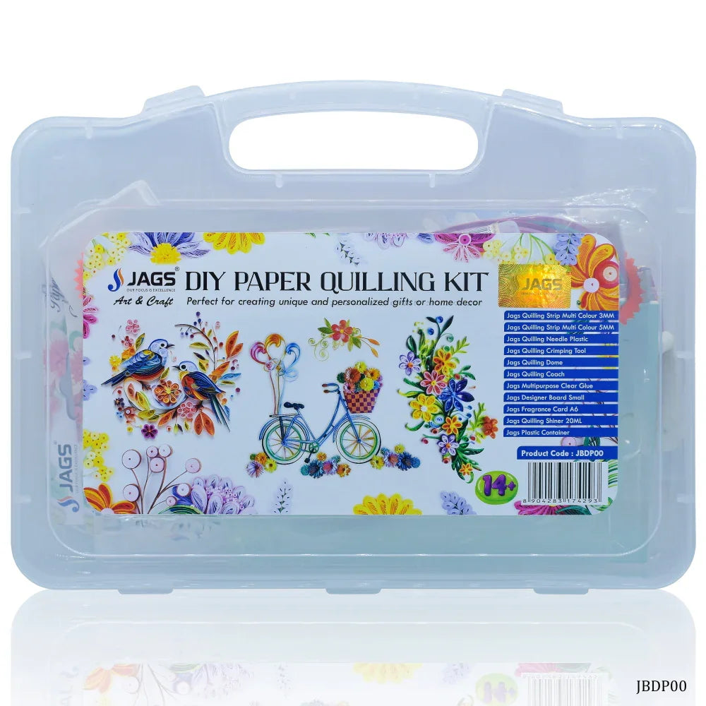 Jags Beginner Diy Paper Quilling Kit 10 Pcs Tools JBDP00