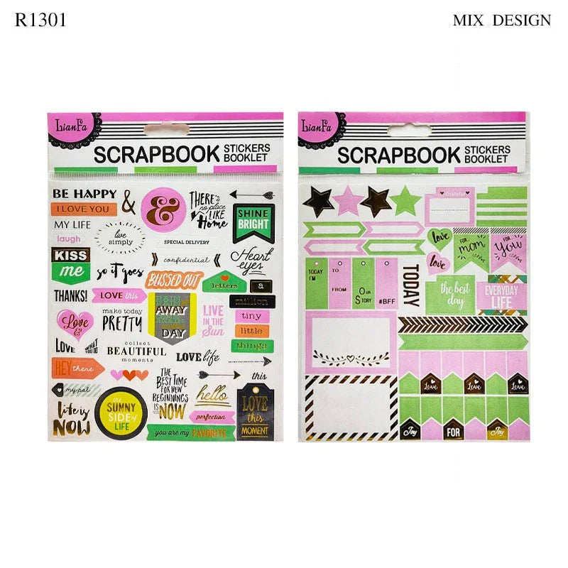 R1301 Scrap Book Sticker