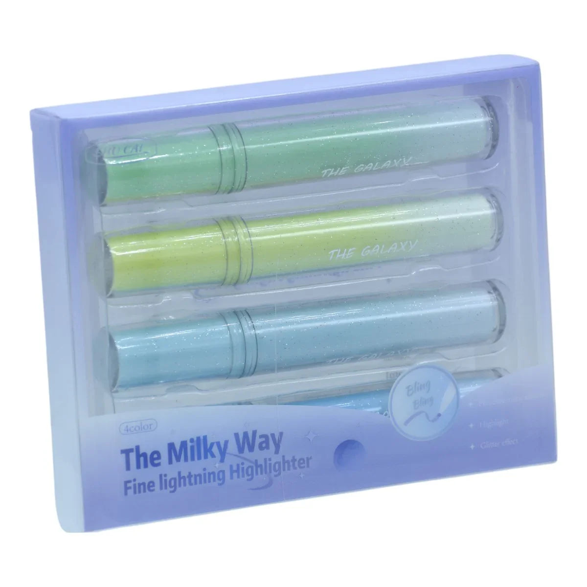 Highlighter Milkway Colour Pen Set Of 4 Pcs SC-2273