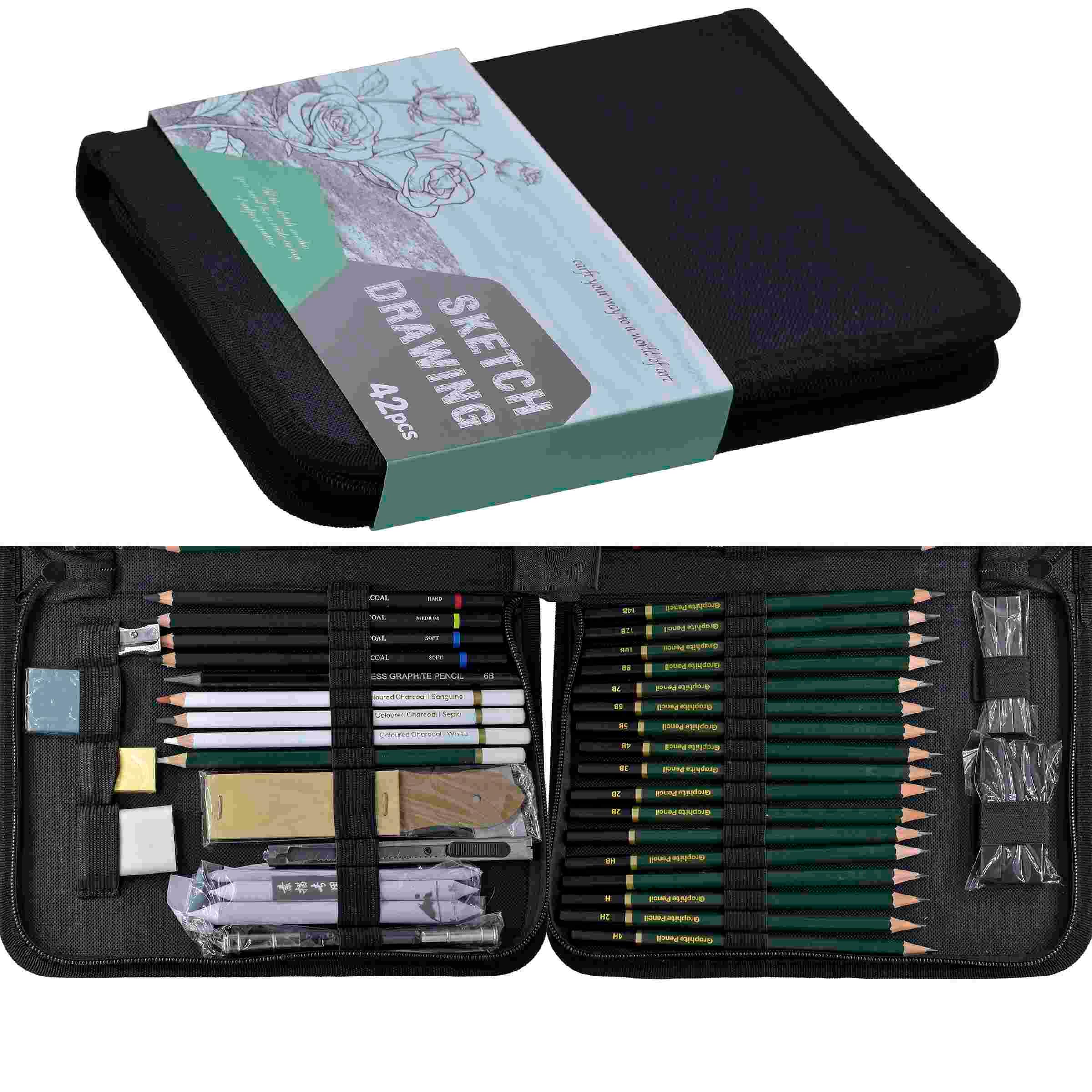 Sketch Drawing Set of 42 Pics SM-42T