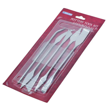 Craft Clay Tool Set 5pcs Set 2In1 Metal TN-01