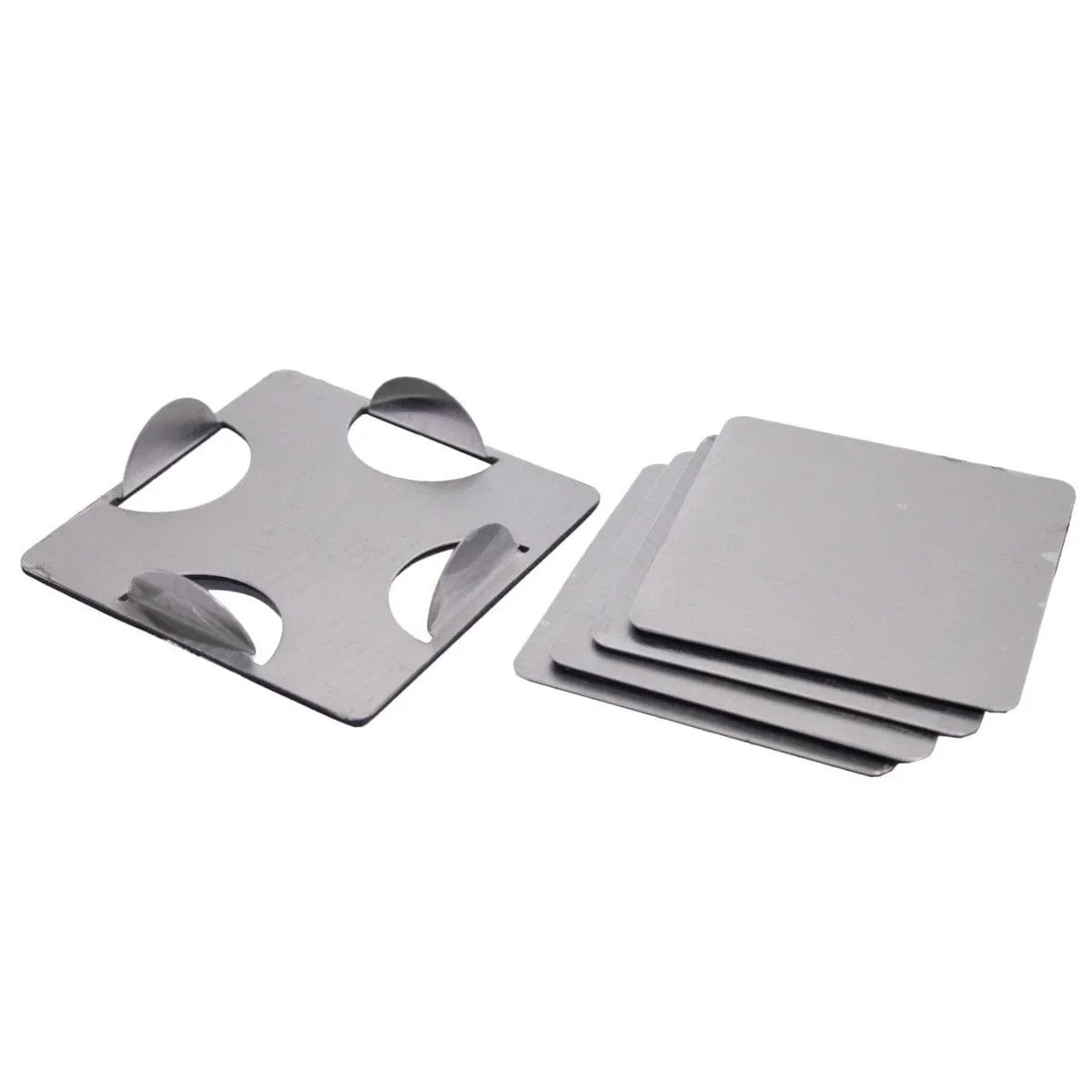 Tea Coaster Steel Square TT345