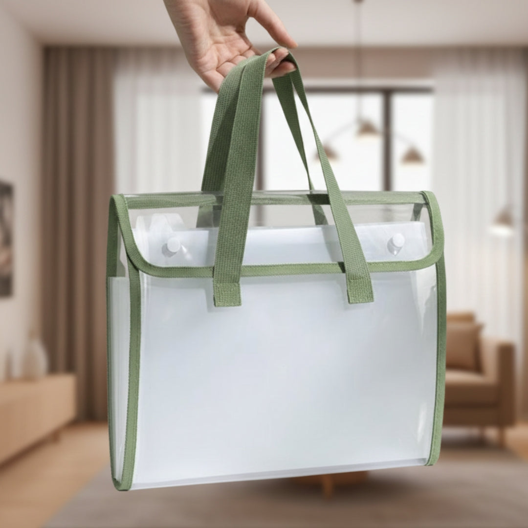 Folder A4 Expanding Bag With Handle N2404