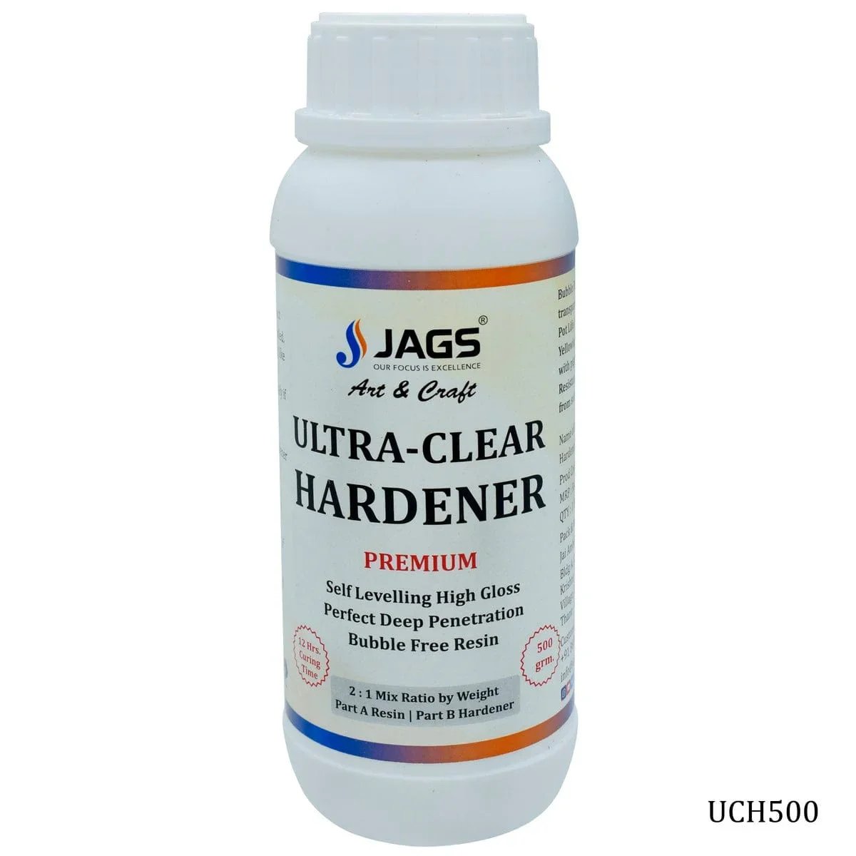 Ultra Clear Hardener 500Gms UCH500