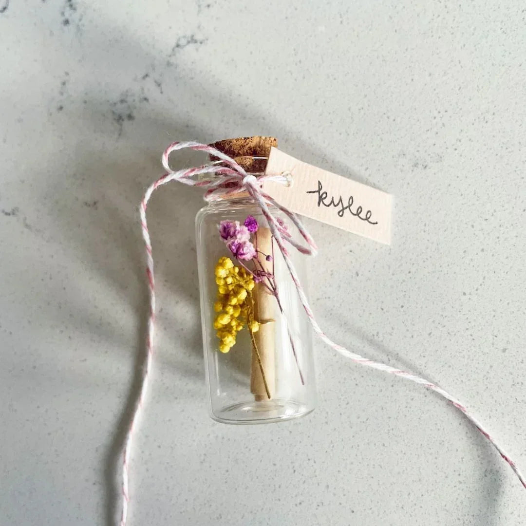 Glass Messages Bottle 12 Pcs Set 18*50 50MM GMB18X50