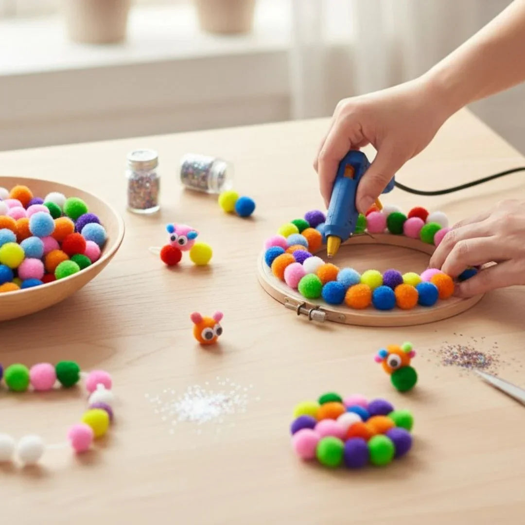 Pom Pom Ball Big 3CM 25 Pics CPBB00