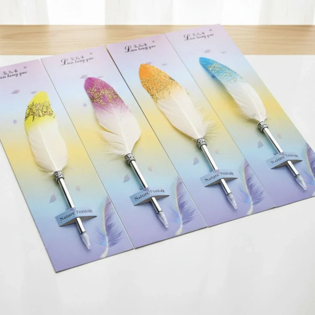 Mg265K Nature Feather Pen