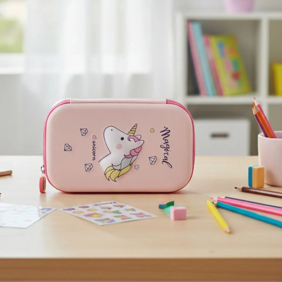 3d Premium Pencil Box | 3D Hard Case for School l pack of 1