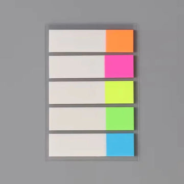 45151 Sticky Notes 12X45Mm 5 Color 2 Shade