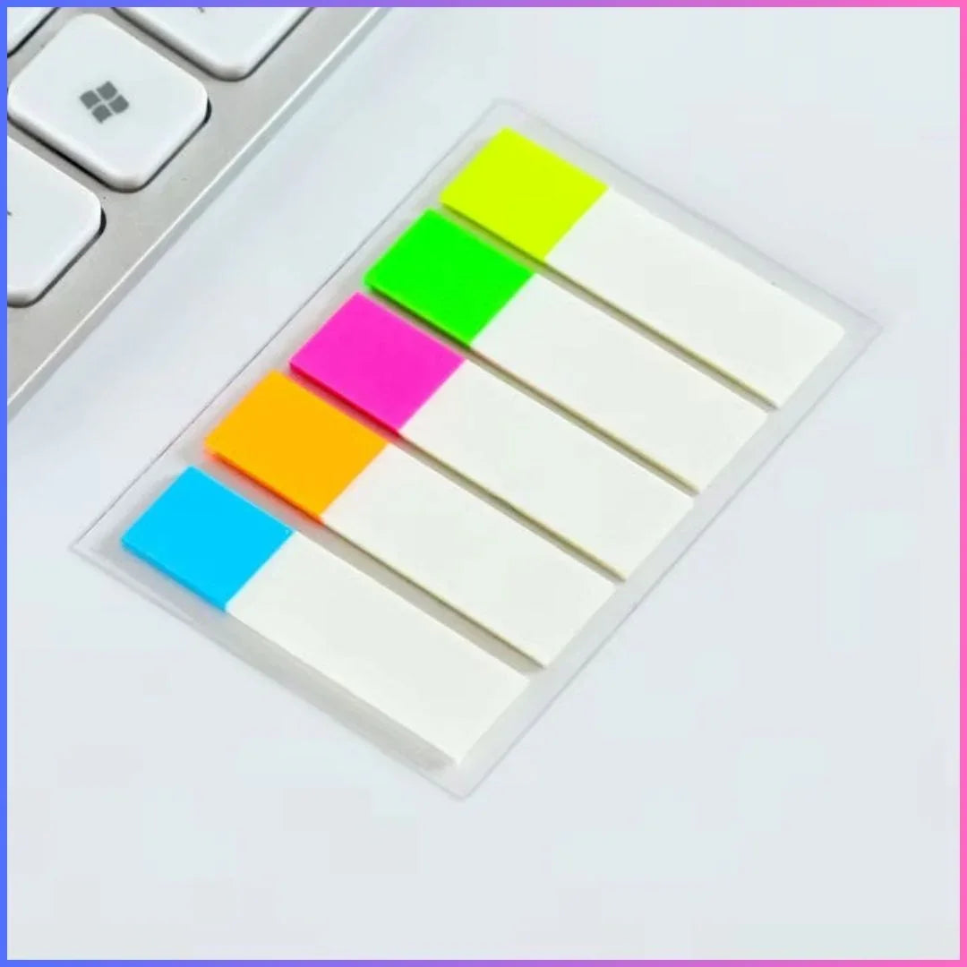 45151 Sticky Notes 12X45Mm 5 Color 2 Shade