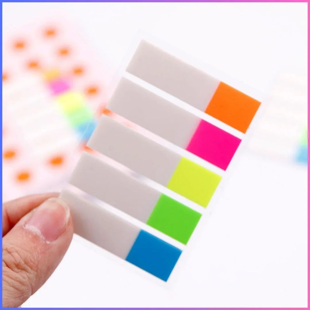 45151 Sticky Notes 12X45Mm 5 Color 2 Shade