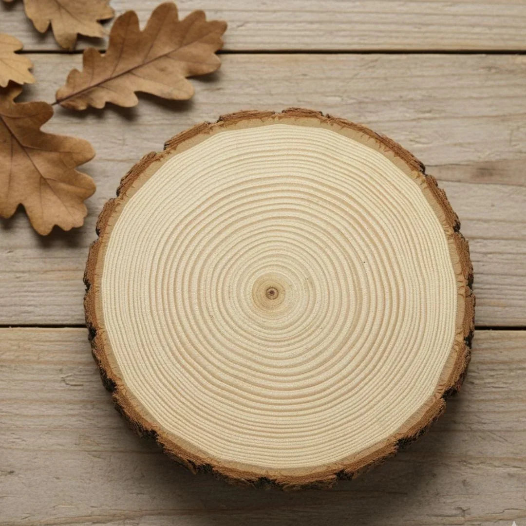 Wooden Slice Round 22-25X2Cm (Wsr2225)