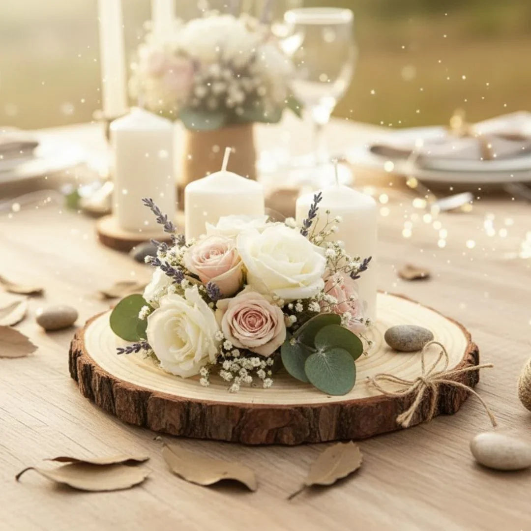 Wooden Slice Round 22-25X2Cm (Wsr2225)