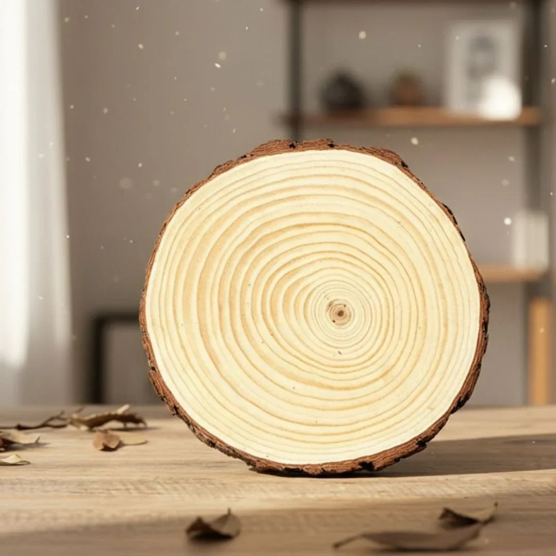 Wooden Slice Round 22-25X2Cm (Wsr2225)