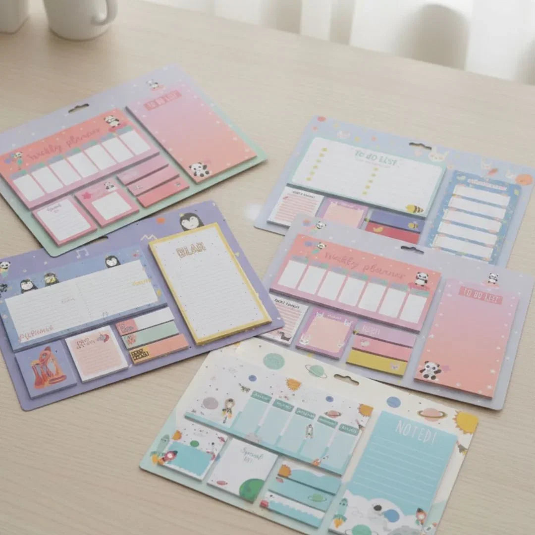 Ysd0092 Planner Cartoon Print Spiral 26.5X18.8Cm